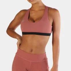 Jed North Serenity Sports Bra - Merlot