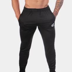 Jed North Matrix Tapered Joggers - Black