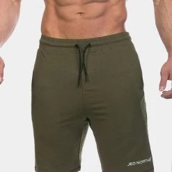 Jed North Patriot Shorts - Olive Green