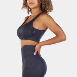 Jed North Luxe Sports Bra - Navy