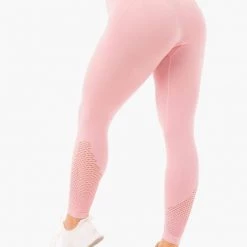 Ryderwear Seamless Staples Leggings - Baby Pink Marl