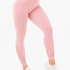 Ryderwear Seamless Staples Leggings - Baby Pink Marl