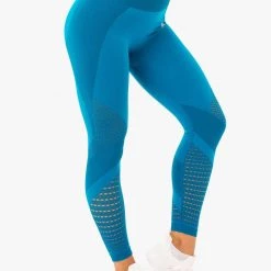 Ryderwear Electra Seamless Leggings - Electric Blue
