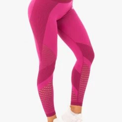 Ryderwear Electra Seamless Leggings - Electric Pink