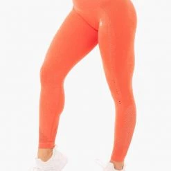 Ryderwear Seamless Staples Leggings - Orange Marl