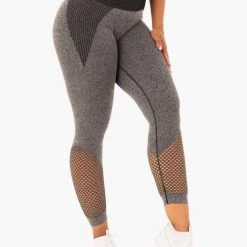 Ryderwear Oasis Seamless Leggings - Black Marl