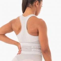 Ryderwear Freestyle Seamless Longline Sports Bra - Grey