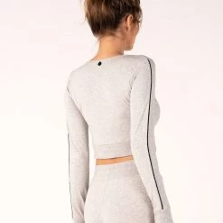 Ryderwear BSX Cropped Sweater - Grey Marle