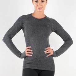 Ryderwear Seamless Long Sleeve - Charcoal Marle