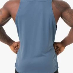 Ryderwear Energy Mesh Baller Tank - Steel Blue 8 Ryderwear Energy Mesh Baller Tank - Steel Blue