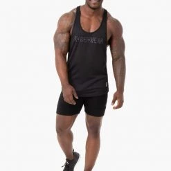 Ryderwear Energy Mesh T-Back - Black