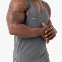 Ryderwear Energy Mesh T-Back - Charcoal