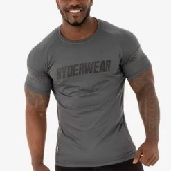 Ryderwear Flex Mesh T-Shirt - Charcoal