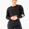 Ryderwear Motion Cropped Sweater - Black