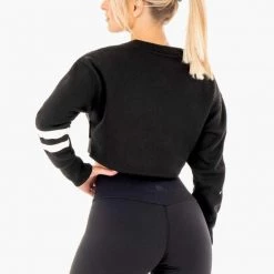 Ryderwear Motion Cropped Sweater - Black
