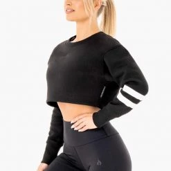 Ryderwear Motion Cropped Sweater - Black