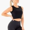 Ryderwear Motion Crop Top - Black