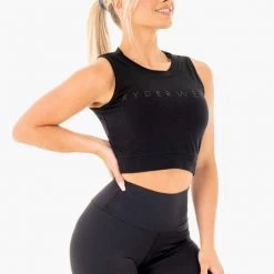 Ryderwear Motion Crop Top - Black
