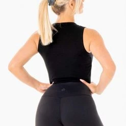 Ryderwear Motion Crop Top - Black