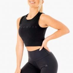 Ryderwear Motion Crop Top - Black