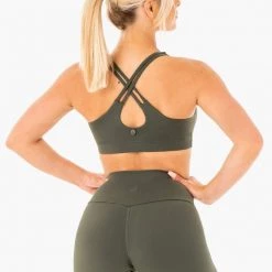 Ryderwear Motion Sports Bra - Khaki
