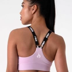 Ryderwear Pastels Scrunch Sports Bra - Lavender