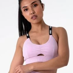 Ryderwear Pastels Scrunch Sports Bra - Lavender