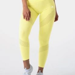 Ryderwear Pastels High Waisted Leggings - Lemon