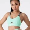 Ryderwear Pastels Scrunch Sports Bra - Mint