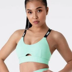 Ryderwear Pastels Scrunch Sports Bra - Mint