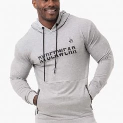 Ryderwear Energy Pullover Hoodie - Grey Marl
