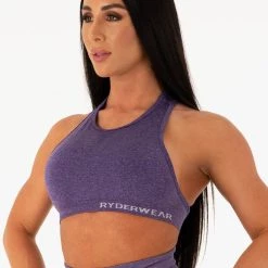 Ryderwear Seamless Sports Bra - Indigo
