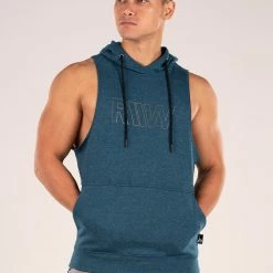 Ryderwear Royal Sleeveless Hoodie - Teal