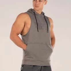 Ryderwear Royal Sleeveless Hoodie - Charcoal