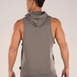 Ryderwear Royal Sleeveless Hoodie - Charcoal