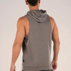 Ryderwear Royal Sleeveless Hoodie - Charcoal
