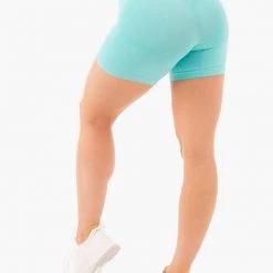 Ryderwear Seamless Staples Shorts - Aqua Marl