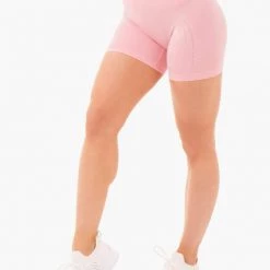 Ryderwear Seamless Staples Shorts - Baby Pink Marl