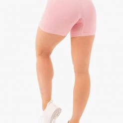 Ryderwear Seamless Staples Shorts - Baby Pink Marl