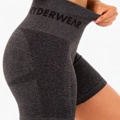 Ryderwear Seamless Staples Shorts - Charcoal Marl 9 Ryderwear Seamless Staples Shorts - Charcoal Marl