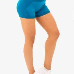 Ryderwear Electra Seamless Shorts - Electric Blue