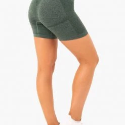 Ryderwear Seamless Staples Shorts - Forest Green Marl 6 Ryderwear Seamless Staples Shorts - Forest Green Marl