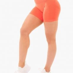 Ryderwear Seamless Staples Shorts - Orange Marl