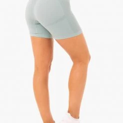 Ryderwear Seamless Staples Shorts - Seafoam Marl