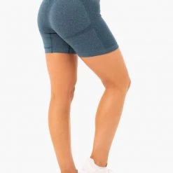 Ryderwear Seamless Staples Shorts - Teal Marl