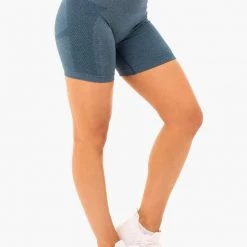 Ryderwear Seamless Staples Shorts - Teal Marl