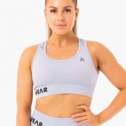 Ryderwear Seamless Staples Sports Bra - Lilac Marl
