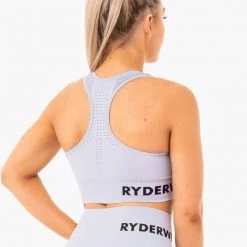 Ryderwear Seamless Staples Sports Bra - Lilac Marl