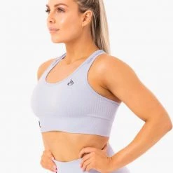 Ryderwear Seamless Staples Sports Bra - Lilac Marl