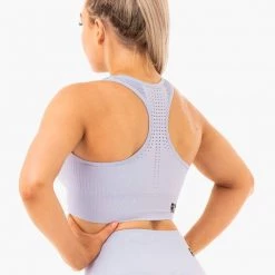 Ryderwear Seamless Staples Sports Bra - Lilac Marl
